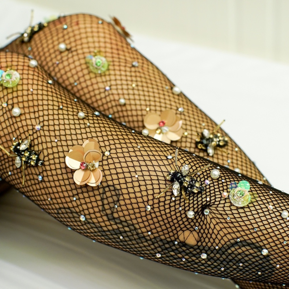 BACK IN STOCK! LIL Insect Jewel Festival Fishnet